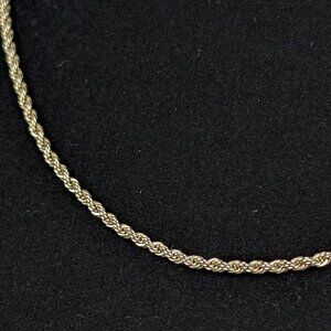 LOFT Dainty Rope Chain Choker Necklace